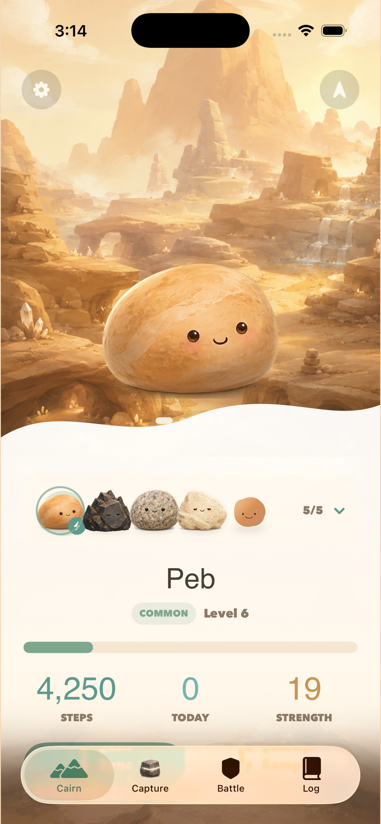 Rock Hound app screenshot